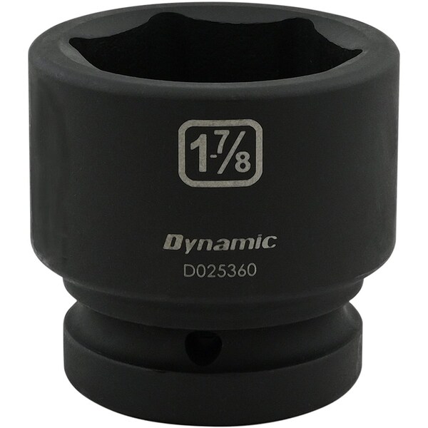 1" Drive Standard Socket, Black Phosphate, Tools 1-7/8" X 1" Drive, 6 Point Standard Length